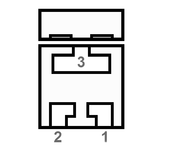 Корпус и распиновка компонента BAS70T-06-HT3