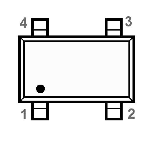 Корпус и распиновка компонента PT7M6238CHC4E