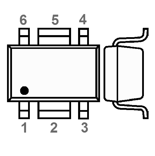 Корпус и распиновка компонента R1511S039B