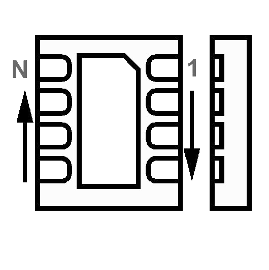 Корпус и распиновка компонента RT8010-25GQW