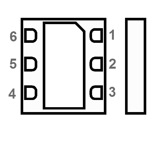 Корпус и распиновка компонента IXD3236G2DC4R-G