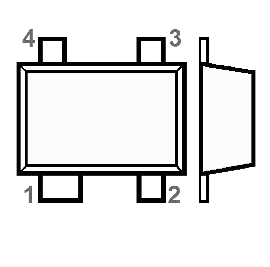 Корпус и распиновка компонента VDD4410LCTN