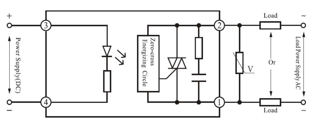 Электрическая схема подключения реле HHG1-1