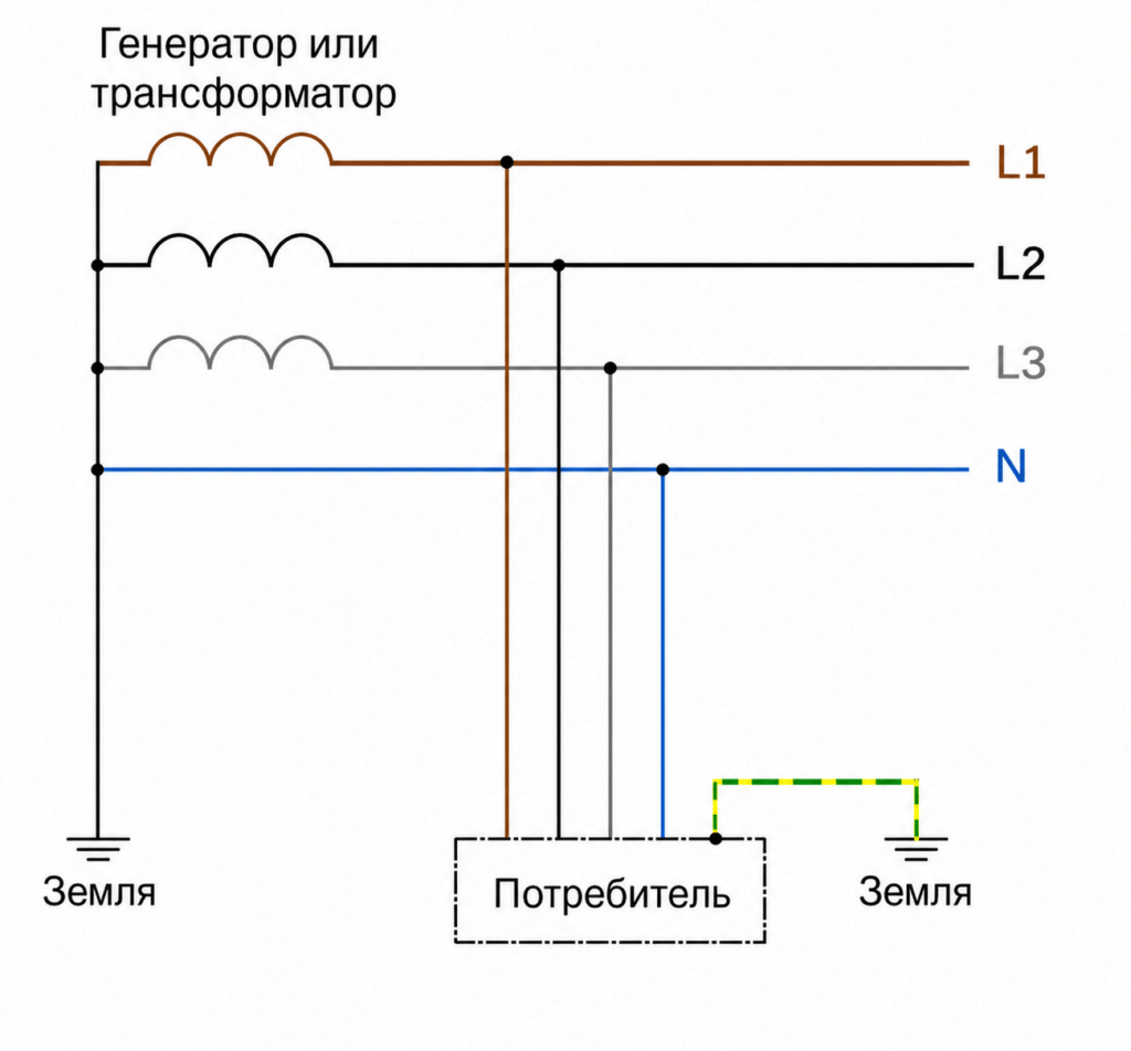 Схема TT