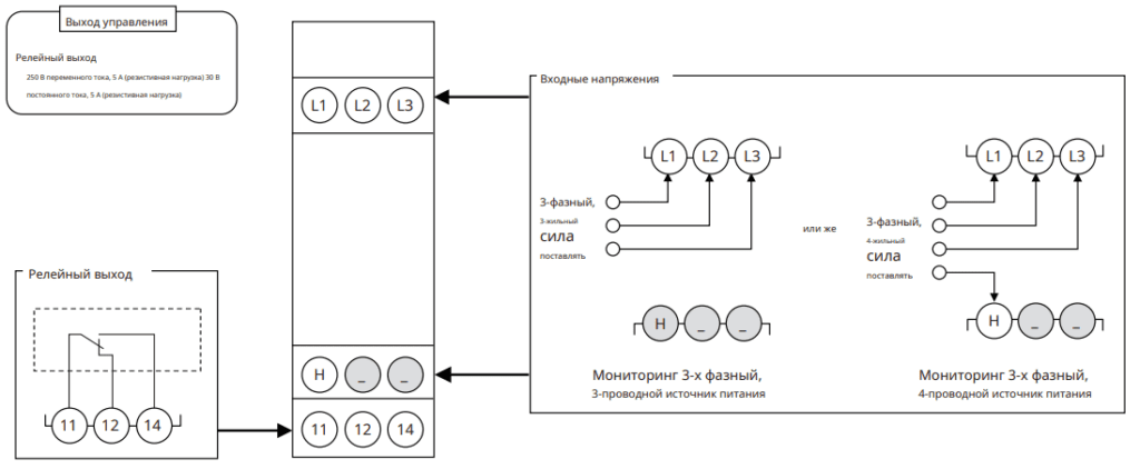 Схема подключения К8АК