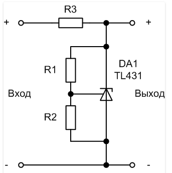 Применение микросхемы TL431 в практических схемах
