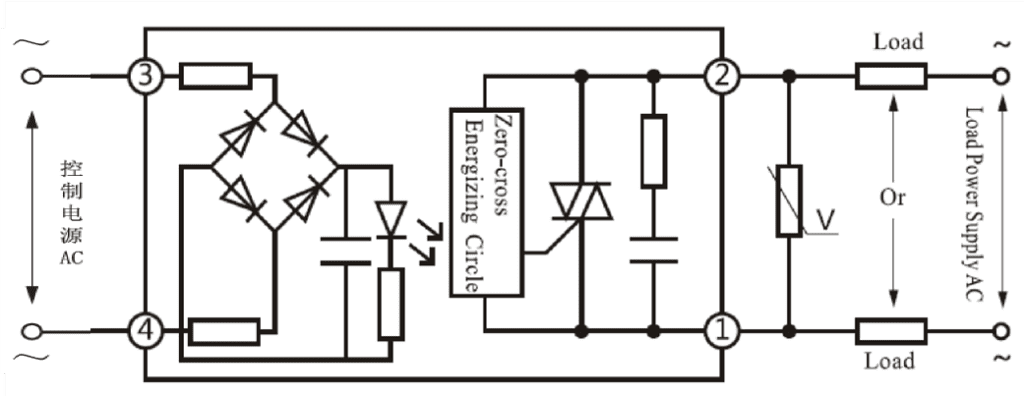 Электрическая схема подключения HHG2