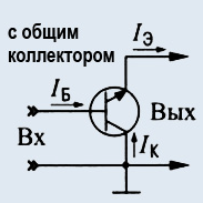 коллекторный режим подключения биполярного транзистора