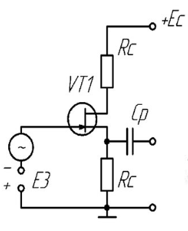 подключение полевого транзистора с общим стоком