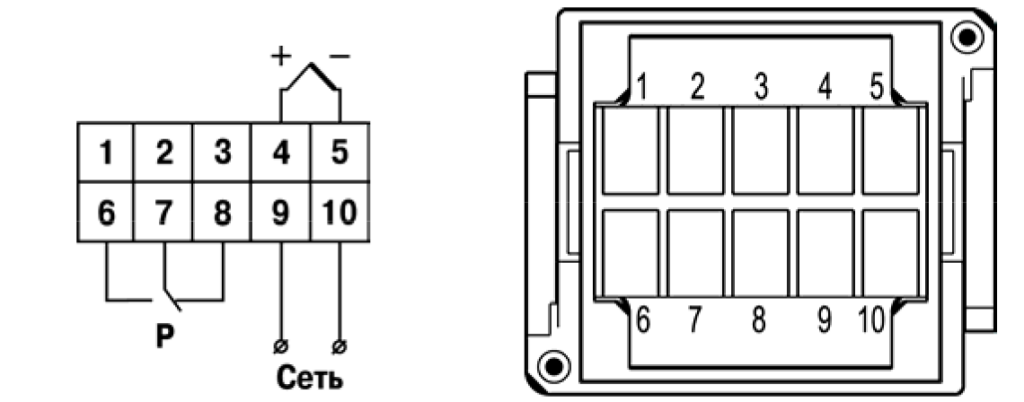 Схема подключения трм502